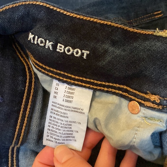 American Eagle kick boot jeans - Picture 6 of 7
